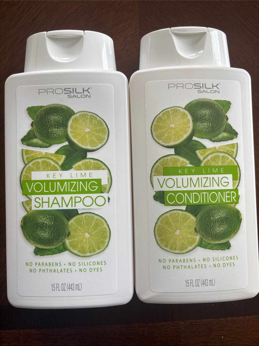Prosilk Salon Key Lime Volumizing Shampoo & Conditioner
